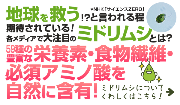 ミドリムシについて